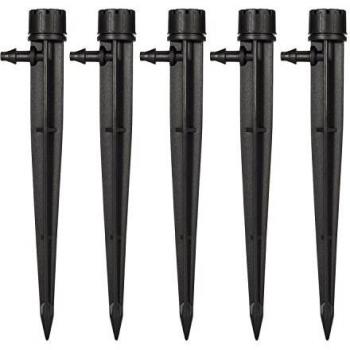 Deyard Sistema de Irrigación Riego por Goteo para Jardín 50 Piezas Mangueras de 4/7 mm Kit de Irrigación Ajustable de 360 Grados para Jardines Invernadero y Lechos de Flores