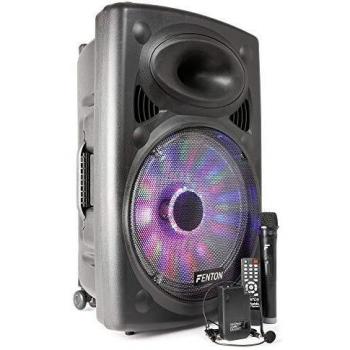 Fenton FPS15 - Sistema portátil de sonido 15, color negro