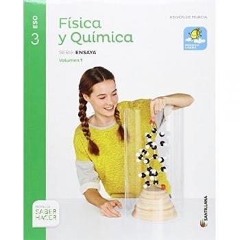 FÍSICA Y QUÍMICA MOCHILA LIGERA SERIE ENSAYA 3 ESO SABER HACER - 9788414102862