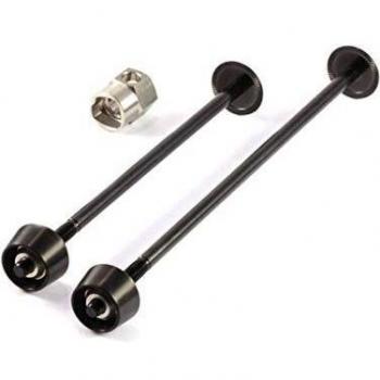 Pit Lock Set 03 para ruedas delantera y trasera negro