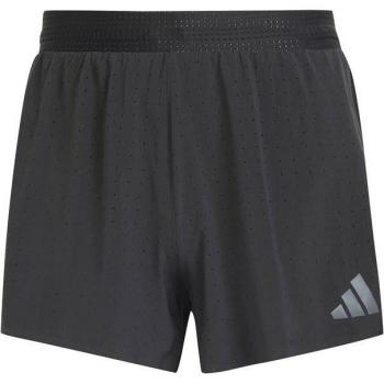 Adidas Adizero Split Running Shorts - Black/Grey, XXL