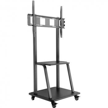 Soporte de TV con ruedas para pantallas de 37 a 100 y hasta 150kg de peso