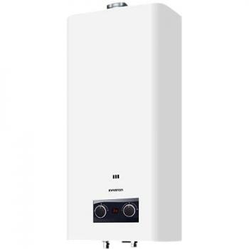 INFINITON CALENTADOR ATMOSFÉRICO DE AGUA POR GAS - Gas, 11 Litros, Encendido automatico, Temperatura ajustable, Clase A, Display LED