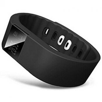 VOSMEP TW64 Inteligente Pulsera Alerta de Llamadas SMS Deporte Pulsera soporte Samsung Xiaomi Huawei HTC Teléfonos Inteligentes Android etc Negro SM35