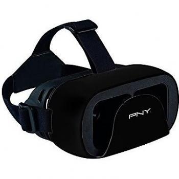 Auriculares de Realidad Virtual PNY Discovry para Teléfonos Móviles de 4 a 6, Color Negro, Ligero (275 g)