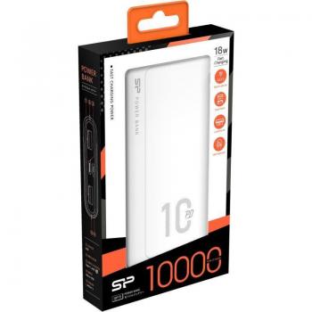 Powerbank Silicon Power QP15 10000mAh Blanco