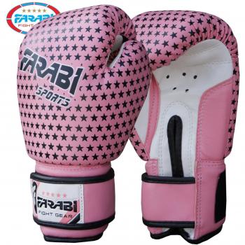Farabi Sports Guantes de boxeo 4 onzas Guantes de lucha para Muay Thai MMA Sparring Gloves Junior Kickboxing Guantes 4-9 años