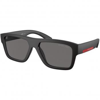 Prada Linea Rossa PS04ZS Polarized DG002G Anteojos de Sol para Hombre Negros 56 Lentes