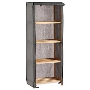 Estantería Gris 30 x 113 x 42 cm Madera Marrón