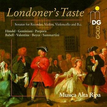 Londoner's Taste: Sonatas for Recorder, Violins, Violoncello and B.c.