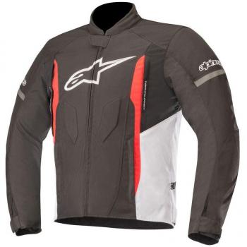 Alpinestars Chaqueta para Moto de Tela t-Faster M Negro Blanco Rojo