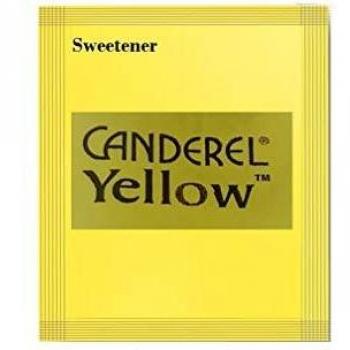 Canderel Yellow Artificial Sweetener Low Calorie Granules Sachets Ref A03665 [Pack 1000]