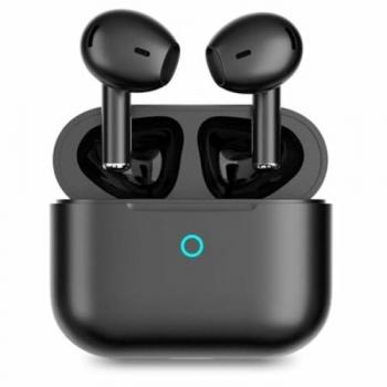 Auriculares Bluetooth PcCom Essential con Cancelación de Ruido y Micrófono Negro