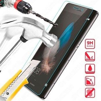 Bytelectro - Protector Pantalla CRISTAL TEMPLADO Premium Huawei ASCEND P8 LITE
