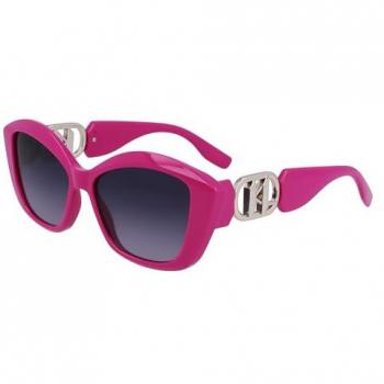 Karl Lagerfeld Women's Multicolor Sunglasses KL6102S Fuchsia Bright Purple/CAT2