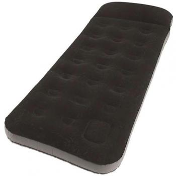 Colchón hinchable Outwell Flock Classic Single con almohada integrada y diseño gris oscuro
