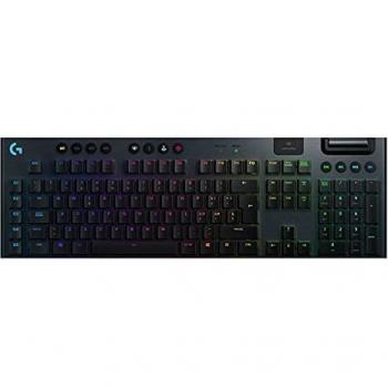 Teclado inalámbrico Logitech G G915 RF + Bluetooth QWERTY EE. UU. Internacional Negro