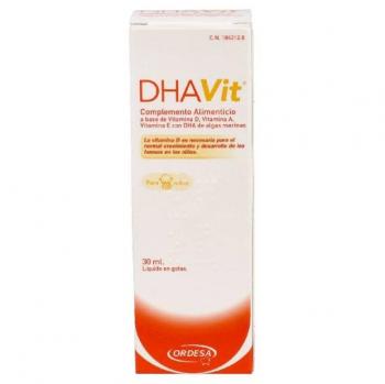 DHA VIT 30 ML - Suplemento de aceite de pescado rico en DHA (ácido docosahexaenoico), formulado en formato líquido de 30 ml, ideal para el apoyo cognitivo y la salud cardiovascular