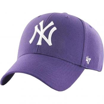 47 Brand MLB New York Yankees MVP Purple Snapback Cap