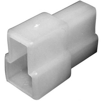 AERZETIX: 10x Conectores Caja de conexion 2 vias para terminales electricos Macho 6.3mm C11668