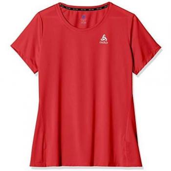 Odlo T-Shirt s/s Element Light Camiseta, Mujer, Chrysanthemum, Small