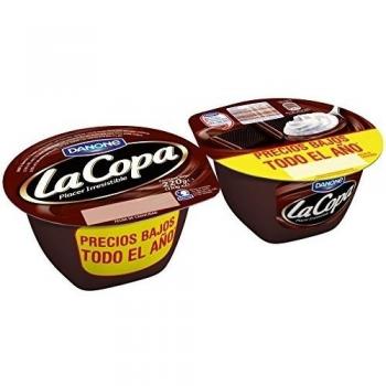 La Copa Chocolate con Nata Danone 2x110 g