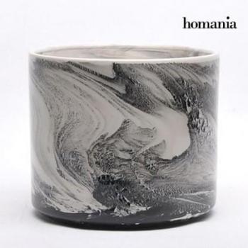 Homania - Centro mesa cerámica blanco by Homania - bb_S0103730