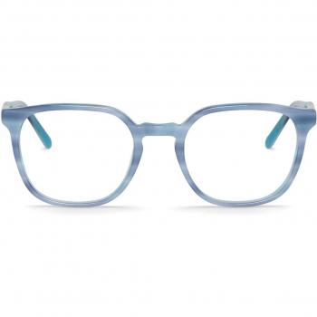 Mr. Boho Theodore ACVT16-00 Men's Eyeglasses Blue Size 50 - Frame Only with Blue Light Block Available