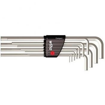 WIHA 36451 - Juego de llaves Allen en soporte Compact 352H11 Compact Ref. 352H11
