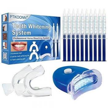 Kit de Blanqueamiento Dental,Kit de Blanqueamiento de Dientes,Gel Blanqueador de Dientes,Teeth Whitening Kit,Blanqueamiento Dientes,Para Manchas de Humo, Dientes Negros, Dientes Amarillos