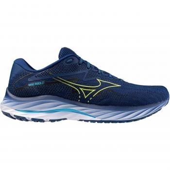 Mizuno Wave Rider 27 Blue Shoes SS24, Size 41 - EUR