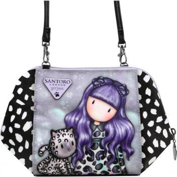 Bolsito Bandolera Gorjuss™ 'Smitten Kitten' - Safta, ideal para llevar tus pertenencias con estilo y comodidad