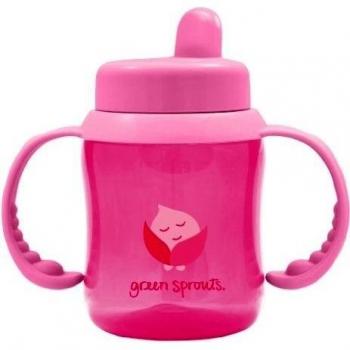 Brotes Verdes 144360-215-26 tirón tazas del sistema Top, 6/12 meses rosa
