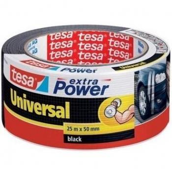 Cinta americana extra power negra 25mtx48mm 56388-1=04612-01