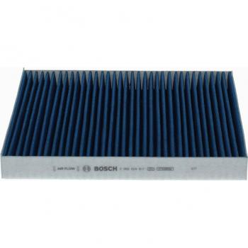 Filtro de Habitáculo BOSCH FILTER+pro Antibacterias, Eficaz contra Gases Malolientes, Virus, Moho, Partículas Finas y Alérgenos - Compatible con VW, AUDI y PORSCHE
