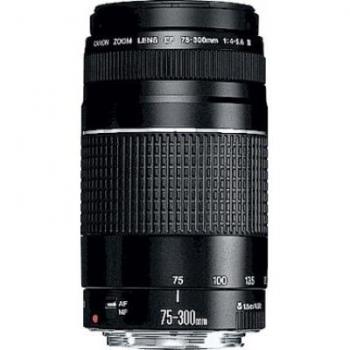 Lente zoom ef 75300 mm f4056 iii