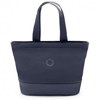 Bugaboo Bolsa cambiador, Bolsa para pañales con bolsillos de fácil acceso, portabiberones aislante, cambiador y 3 bolsas de mano en Stormy Blue