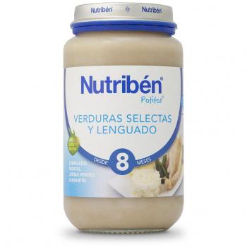 Nutribén Potito Verduras Selectas con Lenguado - 1 Unidad