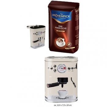 Lata para café Tarro Blanco + möven Pick la Himmlische granos 500 g