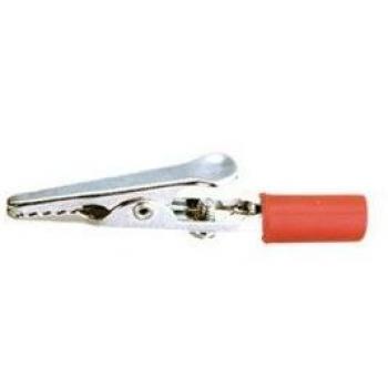Pinza Cocodrilo Roja Electro Dh 38.060/R 8430552030590