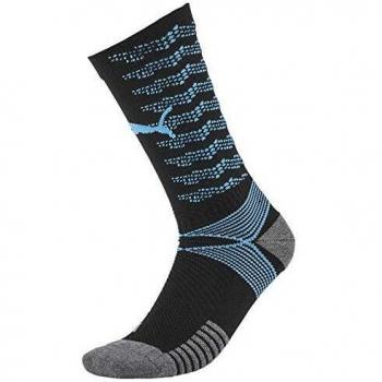 Puma Team Ftblnxt Socks Calcetines, Hombre, Black-Luminous Blue, 1