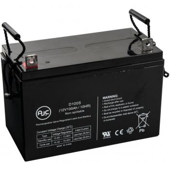 Batería de Sillas de ruedas de 12V 100Ah Union MX-121000 - Es un recambio de la marca AJC®