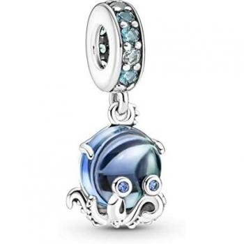 Pandora Charm Colgante Pulpo Cristal de Murano 791694C01