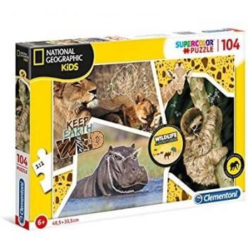 Clementoni National Geographic-Wildlife Aventure, Color
