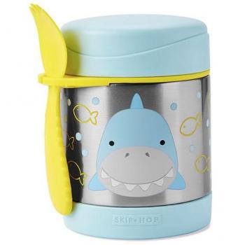 Termo para Sólidos Skip Hop Zoo Tiburón Contenedor Térmico de Alimentos 8x8x11 cm