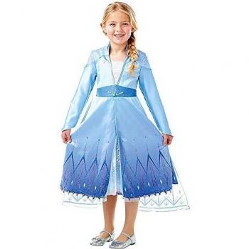 Frozen 2 Premium Disfraz Elsa Travel, M, Multicolor,