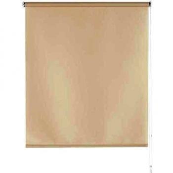 Blindecor L100 - Estor enrollable translúcido liso, 120 x 175 cm, color beige