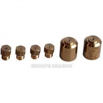 Kit de inyectores de gas butano/propano para cocinas Fagor, Brandt, Vedette, Sauter y De Dietrich - Modelo 76X9206