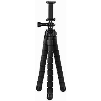 Trípode Flex para Smartphone y GoPro, 26 cm, Negro