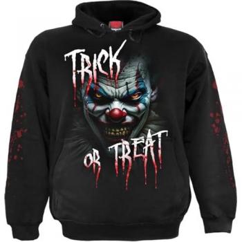 Spiral Trick Or Treat Hooded Sweater Black